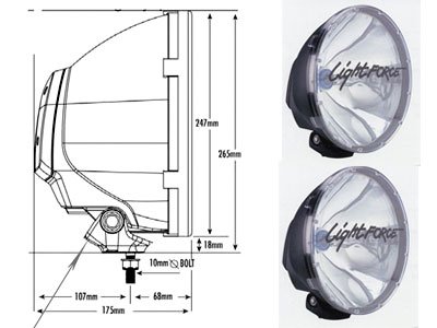 Categories Lightforce DL240XGT