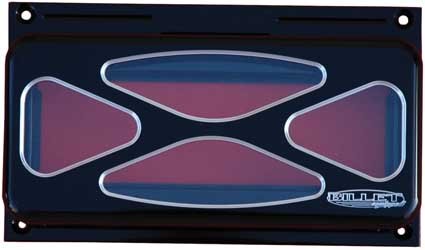 Billet Equipped Stereo Cover - Black 95-YRSDC-BL Parts Billet Equipped 95-YRSDC-BL