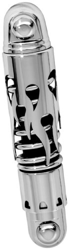 Progressive Suspension 812 Series 13.5in. Shocks - Flame - Chrome Springs 812-4075CF Body & Frame Parts Progressive Suspension 812-4075CF