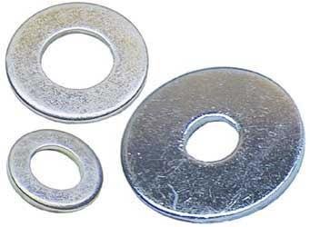 BOLT MOTORCYCLE HARDWARE 10/PK FENDER WASHERS-MED M6 M6FW.16-STL Cover Bolts Bolt Lock M6FW.16-STL