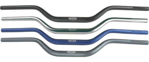 Fly Racing Aero Tapered Handlebar - CR High Classic Bend - Silver , Color: Silver, Handle Bar Size: 1 1/8in. MOT-125-7-SSAS Handlebars Fly Racing MOT-125-7-SSAS