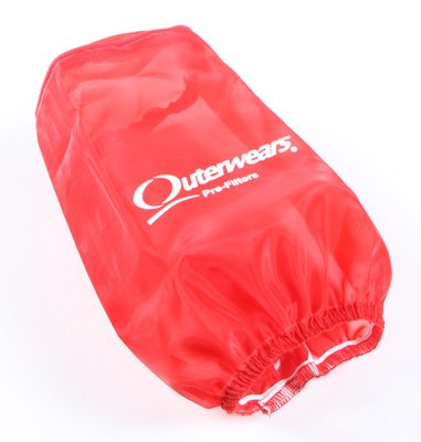 Outerwears Pre-Filter for K&N BD-6500 Filter - Red 20-1005-03 Air Filters Outerwears 20-1005-03