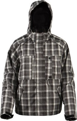HMK Hustler Jacket , Size: Sm, Distinct Name: Black Plaid, Gender: Mens/Unisex, Apparel Material: Textile, Primary Color: Black HM7JHUSPS Track Jackets HMK HM7JHUSPS