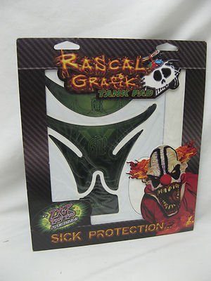 Rascal Grafik X-ak Tank Pad - Green RA36592 Pads Rascal Grafik RA36592
