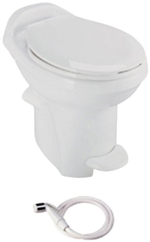 Thetford 34435 Aqua Magic Style Plus Toilet with Water Saver, High / Bone Toilets Thetford 34435