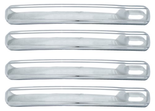 Bully DH68102C Chrome Door Handle Cover without Passenger Side Keyhole - Pack of 4 Chrome Trim & Accessories Bully DH68102C