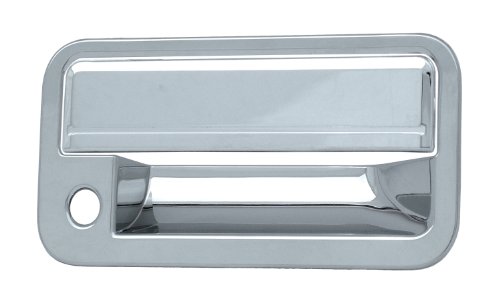 Bully DH68118A Chrome Door Handle Cover with Passenger Side Keyhole - Pack of 2 Chrome Trim & Accessories Bully DH68118A