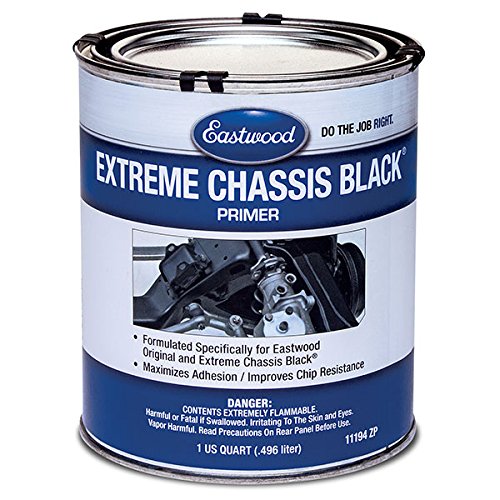 Eastwood Extreme Chassis Black Primer Quart Paint, Stain & Solvents Eastwood 11194ZP