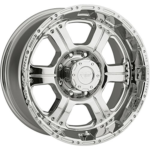 Pro Comp Series 89 18 Chrome Wheel / Rim 6x5.5 with a -6mm Offset and a 108 Hub Bore. Partnumber 6089-8983 Car Pro Comp 6089-8983