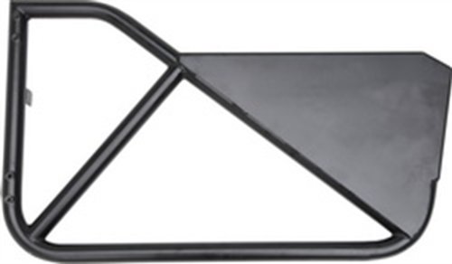 Smittybilt 76791 SRC Textured Black 1.5 Tubular Front Door, Pair Exterior Mirrors Smittybilt 76791