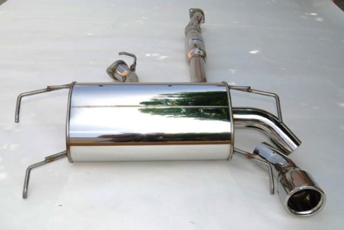 Invidia (HS08SW5GT3) Q300 Cat-Back Exhaust System with Stainless Steel Rolled Tip for Subaru WRX 5-Door Exhaust & Emissions Invidia HS08SW5GT3