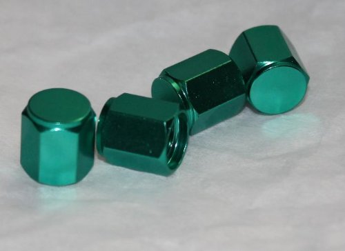 Stem Caps Rushazzled Green