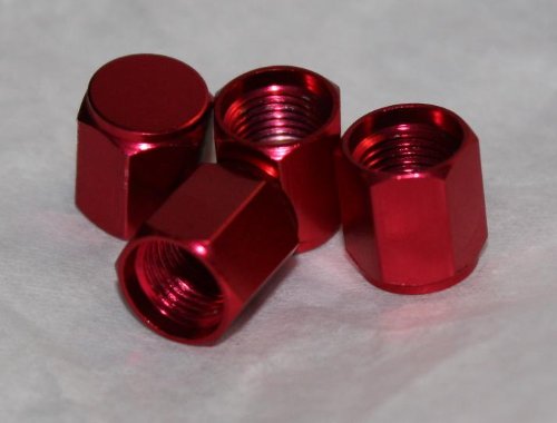 Stem Caps Red Red