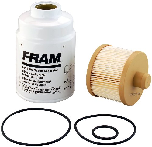 FRAM K10489 Heavy Duty Fuel Filter Kit Fuel Filters Fram K10489
