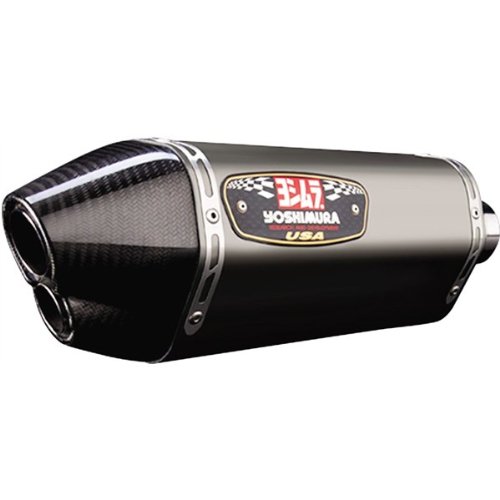 Yoshimura R-77D Titanium 3/4 Exhaust System with Carbon Fiber Tip - Kawasaki Ninja ZX-10R 2011 Complete Systems Yoshimura 1418043720