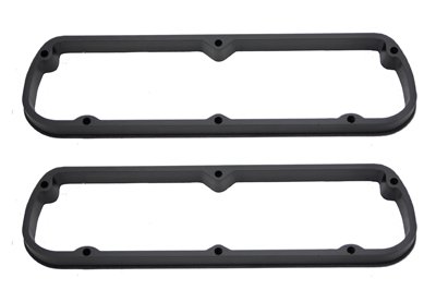 ANSEN 7668 SB Ford Aluminum 1.375 Valve Cover Spacers Black Valve Covers ANSEN 7668