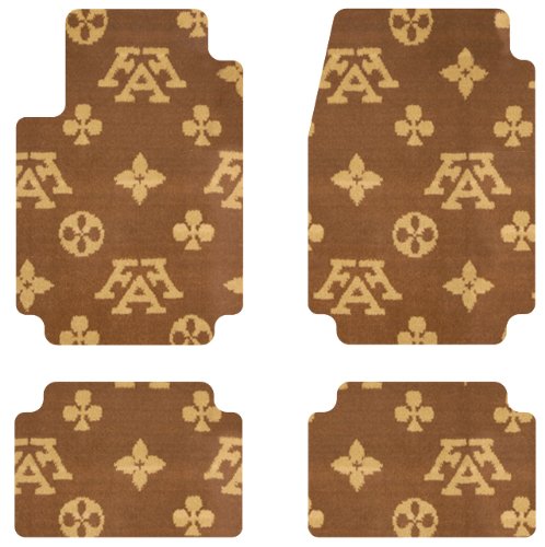 Intro-Tech Fashion Front and Second Row Custom Floor Mats for Select Chrysler PT Cruiser Models - Carpet (Terracotta) Custom Fit Intro-Tech Automotive CH-138-FA-8857