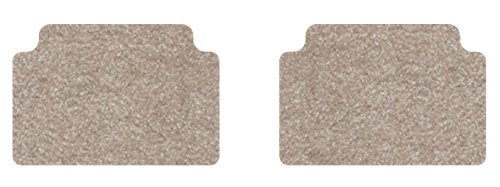 Intro-Tech Designer Rear Custom Fit Floor Mat - (Parchment), Pack of 2 Custom Fit Intro-Tech Automotive FO-158AR-DM-1047