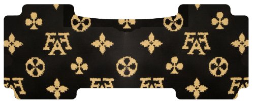 Intro-Tech Fashion Third Row Custom Floor Mat for Select Dodge Caravan, Grand (MiniVan-long wheel base) Models - Carpet (Onyx) Custom Fit Intro-Tech Automotive DD-148-FA-8801