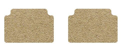 Intro-Tech Designer Rear Custom Fit Floor Mat - (Cream/Beige), Pack of 2 Custom Fit Intro-Tech Automotive FO-158AR-DM-1048