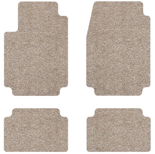 Intro-Tech Designer Front and Second Row Custom Floor Mats for Select Honda CRV (Medium SUV) Models - Carpet (Parchment) Custom Fit Intro-Tech Automotive HO-166-DM-1047