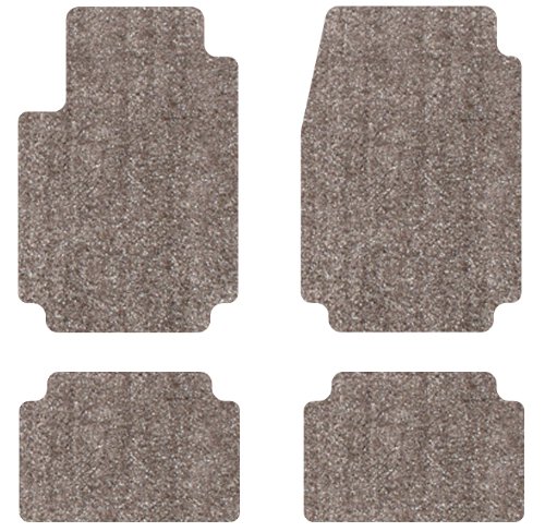 Intro-Tech Designer Front and Second Row Custom Floor Mats for Select Oldsmobile Cutlass Models - Carpet (Oak) Custom Fit Intro-Tech Automotive OS-127-DM-1055