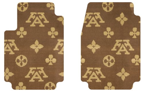 Intro-Tech Fashion Front Row Custom Floor Mats for Select Mitsubishi Expo Models - Carpet (Terracotta) Custom Fit Intro-Tech Automotive MI-124F-FA-8857