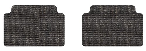 Intro-Tech Sisal Second Row Custom Floor Mats for Select Ford Explorer - Full size 4 dr Models - Natural (Black) Custom Fit Intro-Tech Automotive FO-158AR-SM-310