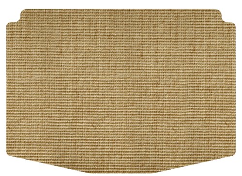 Intro-Tech Sisal Cargo Area Custom Floor Mat for Select Jaguar XJ-8 Models - Natural (Beige) Custom Fit Intro-Tech Automotive JA-145-SM-384