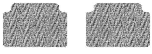 Intro-Tech Coco Second Row Custom Floor Mats for Select Isuzu Trooper (Medium SUV) Models - Coconut Husks (Slate) Custom Fit Intro-Tech Automotive IS-116AR-CM-723