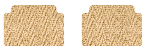 Intro-Tech Coco Second Row Custom Floor Mats for Select Nissan 240SX Models - Coconut Husks (Natural) Custom Fit Intro-Tech Automotive NS-130AR-CM-741