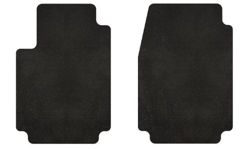 Intro-Tech Super Plush Front Row Custom Floor Mats for Select Alfa Romeo Spider Models - Nylon (Ebony) Custom Fit Intro-Tech Automotive AR-133F-3875