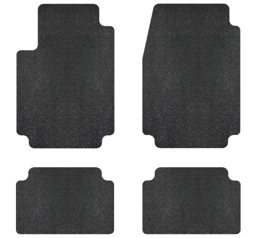 Intro-Tech Super Plush Front and Second Row Custom Floor Mats for Select Ford Explorer - Full size 4 dr(Medium SUV) Models - Nylon (Graphite) Custom Fit Intro-Tech Automotive FO-158A-3957