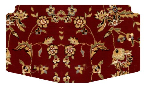 Intro-Tech Oriental Cargo Area Custom Floor Mat for Select Mazda Miata (MX-5) Models - Carpet (Red Sultan) Custom Fit Intro-Tech Automotive MZ-195-OC-06