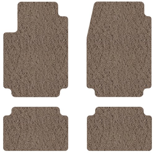 Intro-Tech Spaghetti Front and Second Row Custom Floor Mats for Select American Motor Pacer Models - PVC (Tan) Custom Fit Intro-Tech Automotive AP-104-SP-T