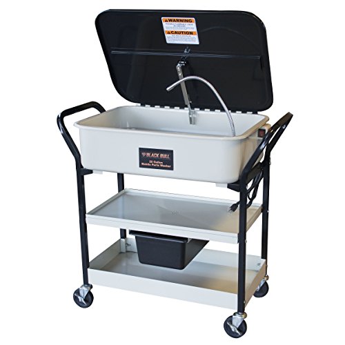 Black Bull PPWASH20 Portable Parts Washer with 20 Gallon Capacity Parts Washers Black Bull PPWASH20