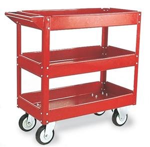 Tool Cart Service Cart 3 Tray 30 x 16 x 32 Shop Tray Service Carts American Forge AFF960