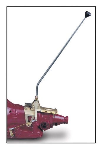 Lokar ATS6350R1 Black 32 Single Bend Automatic Transmission Shifter for GM 350 Transmission Hard Parts Lokar ATS6350R1