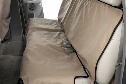 Canine Covers Econo 2nd Row Semi-Custom Fit Seat Protector - Polycotton (Tan) Accessories Canine Covers DE1030TN