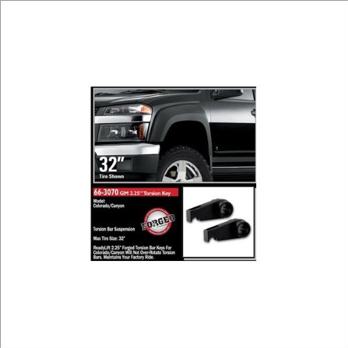 Ready Lift 66-3070 04-11 Chevrolet Colorado 2WD Z71 & 4WD 1.5in to 2.5in Front Leveling Suspension - Forged Torsion Key Body Lift Kits Readylift 66-3070