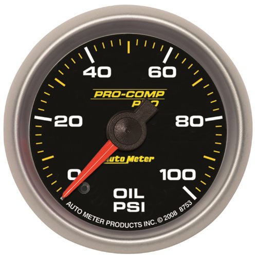 Oil Pressure Auto Meter 8753