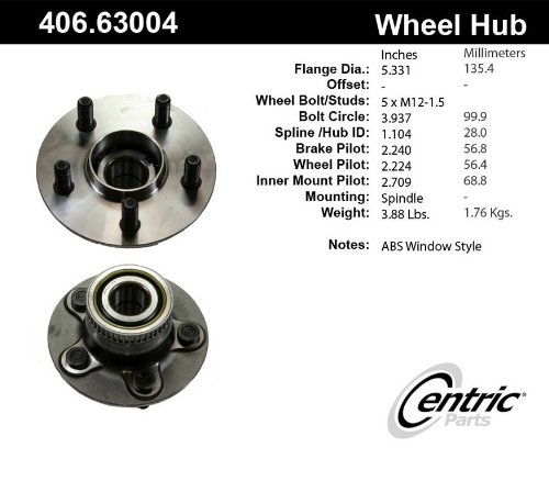 Hub Assemblies Centric 406.63004