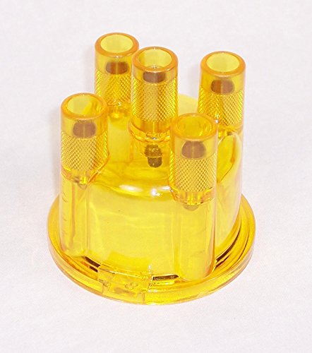 DISTRIBUTOR CAP, YELLOW, dune buggy vw baja bug Rotors Empi 00-8793-0