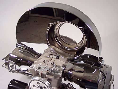FAN SHROUD,CHROME, W/O DUCTS , dune buggy vw baja bug Fan Shrouds Empi AC119012