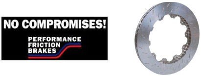 Performance Friction Brake BRAKE DISCS-OVAL TRACK - INTERMEDIATE - 12.91 X 1.25 - BURNISHED 328.32.0049.38 Rotors Performance Friction Brakes 328.32.0049.38