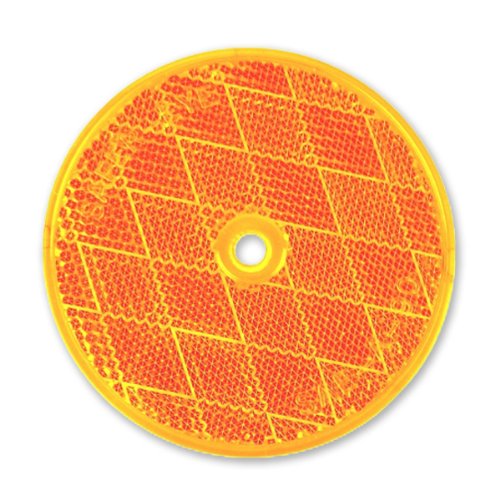Reflector-Safety-High-Visibility 3 -SAE-A-90 Orange Reflectors Prosperity Tool 52090-Y
