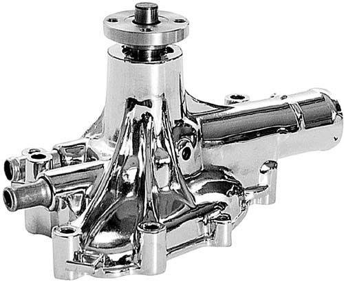 Tuff Stuff 1625NA Chrome Water Pump for Ford Mustang 5.0 Water Pumps Tuff Stuff 1625NA