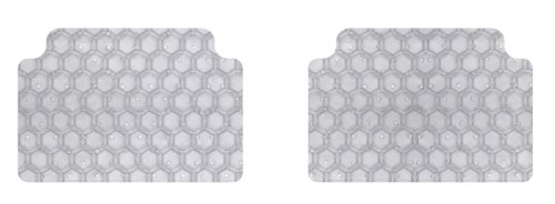 Intro-Tech Hexomat Second Row Custom Floor Mats for Select Chevrolet Blazer S10 (2 door) Models - Rubber-like Compound (Clear) Custom Fit Intro-Tech Automotive CV-208A-RT-C