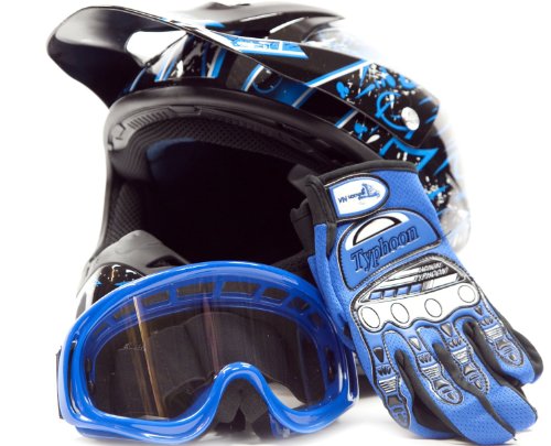 Helmets Typhoon Helmets K27BLU238BLUCOS