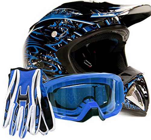 Helmets Typhoon Helmets K27BLU238BLUCOXL